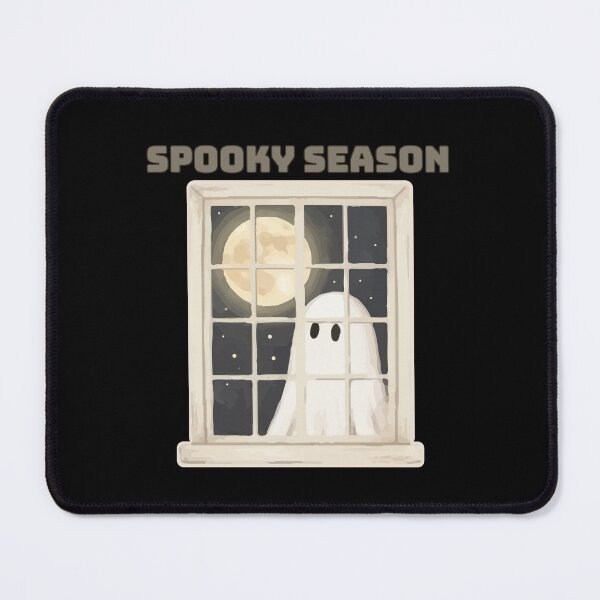 Item preview, Adorable Ghost Gazing at the Moon designed and sold by CursedButCute1.