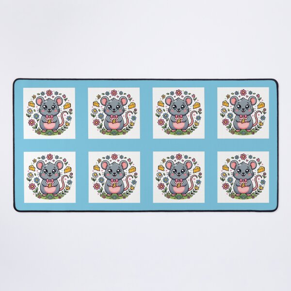 Item preview, Cartoon Mouse Holding Cheese designed and sold by amusefullife.