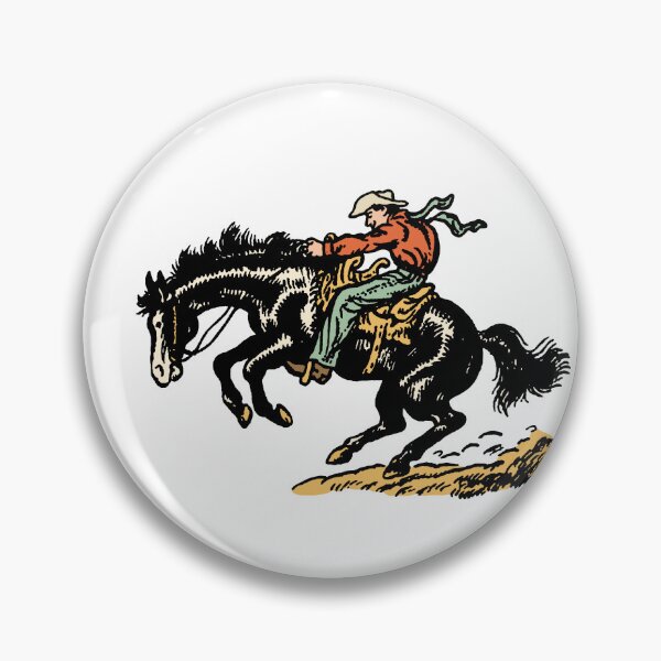 Item preview, Rodeo Cowboy Bronc Rider Western Graphic designed and sold by trajeado14.