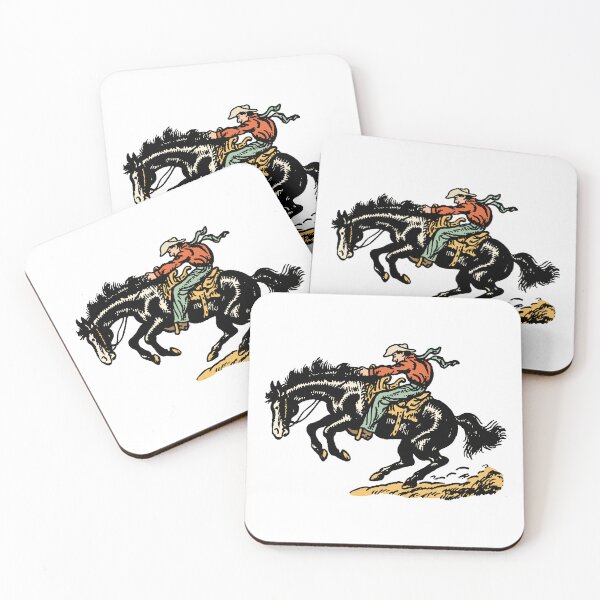 Item preview, Rodeo Cowboy Bronc Rider Western Graphic designed and sold by trajeado14.