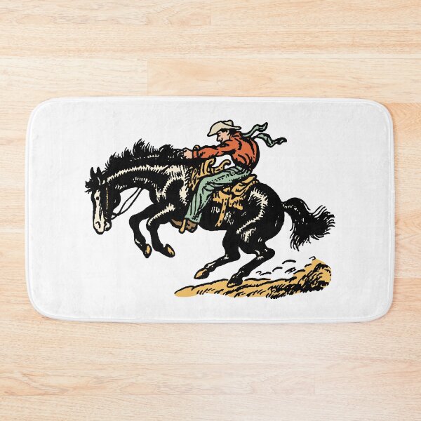 Item preview, Rodeo Cowboy Bronc Rider Western Graphic designed and sold by trajeado14.