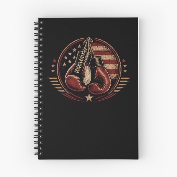 Item preview, Vintage Boxing Gloves Americana Retro Fighter Spirit designed and sold by Moizento.