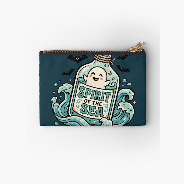Item preview, "Spirit of the Sea" Ghost in a Bottle − Halloween Coastal Ocean Design designed and sold by Sea Gem.