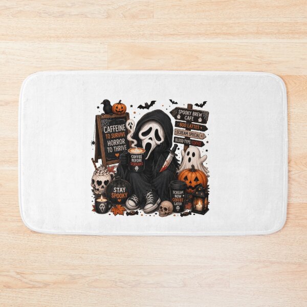 Item preview, Spooky Horror Coffee Ghostface Halloween  designed and sold by roartusa.