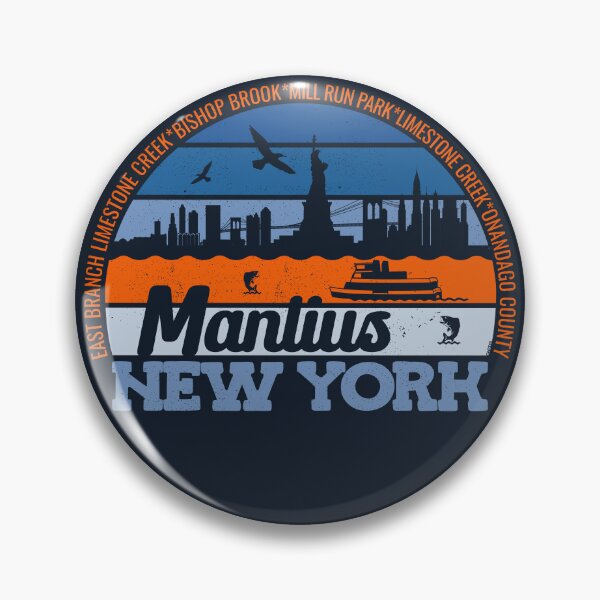 Item preview, Manilus New York Sunset Retro Vintage Local Pride Logo designed and sold by CRHPOD20.