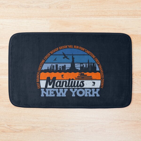Item preview, Manilus New York Sunset Retro Vintage Local Pride Logo designed and sold by CRHPOD20.