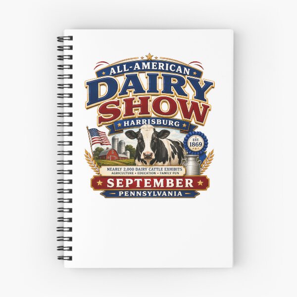 Item preview, All-American Dairy Show Harrisburg Pennsylvania Festival Celebration designed and sold by Combat Skies.