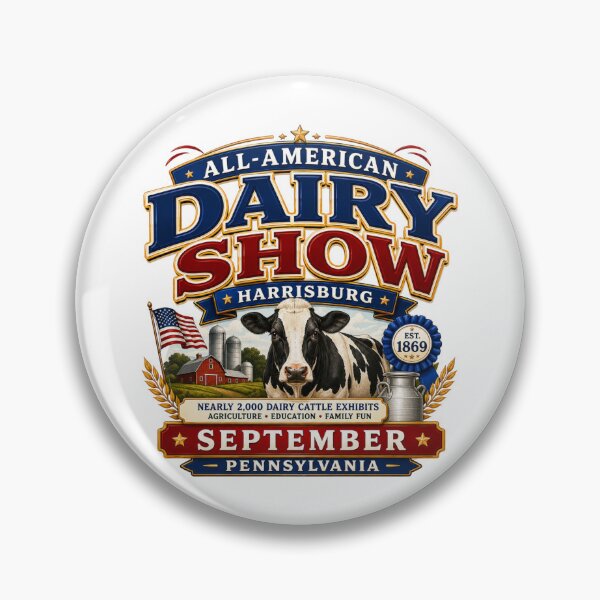 Item preview, All-American Dairy Show Harrisburg Pennsylvania Festival Celebration designed and sold by IRON WINGS /USAF.