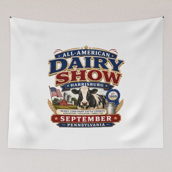 Item preview, All-American Dairy Show Harrisburg Pennsylvania Festival Celebration designed and sold by Combat Skies.