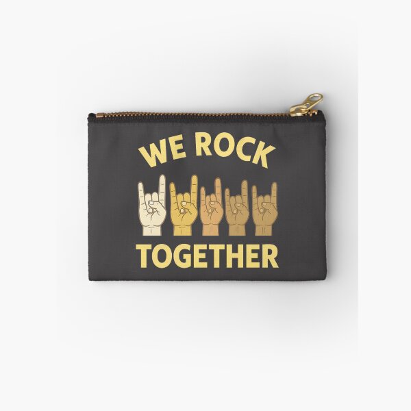 Item preview, Funny We Rock Together Hands Rock Lovers Music Gift ⭐⭐⭐⭐⭐ designed and sold by EBCdisign21.