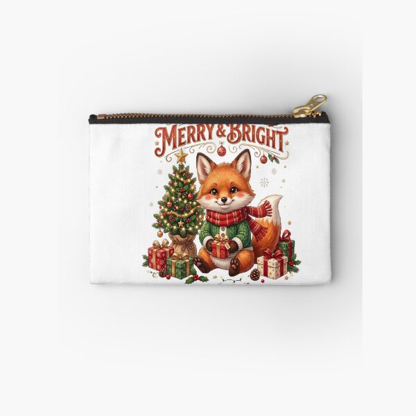 Item preview, Merry & Bright – Cute Christmas Fox designed and sold by abdlhakim taoufik.