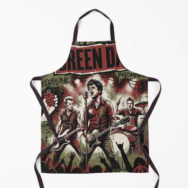 Item preview, Green Day Original Custom Vintage Music Poster Wall Art designed and sold by Cool Robot Bro..