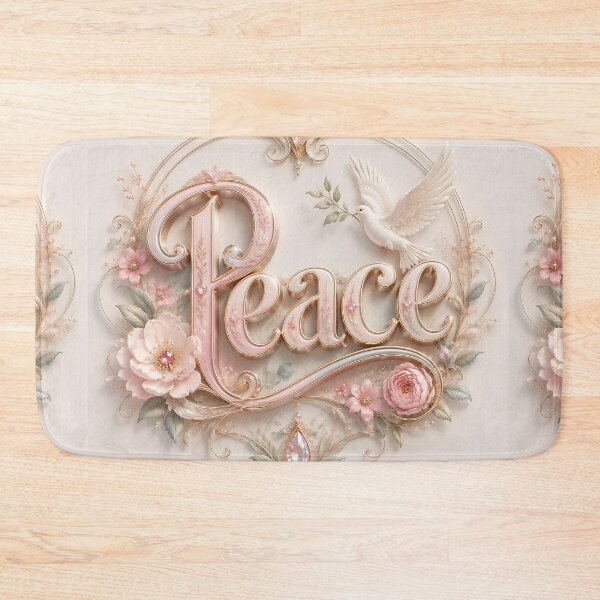 Item preview, Pastel Jewelry​ Peace​ Typography​ designed and sold by Adisak-designs.