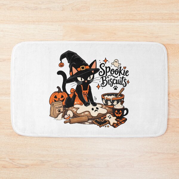 Item preview, Spookie Biscuits Cute Witch Black Cat Baking Halloween Gift designed and sold by Artycom.