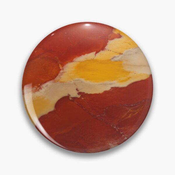 Item preview, Mookaite Jasper Gemstone Texture in Rich Red, Golden Yellow and Cream with Bold Natural Stone Pattern and Earthy Mineral Aesthetic designed and sold by SurfaceCraft Studio.