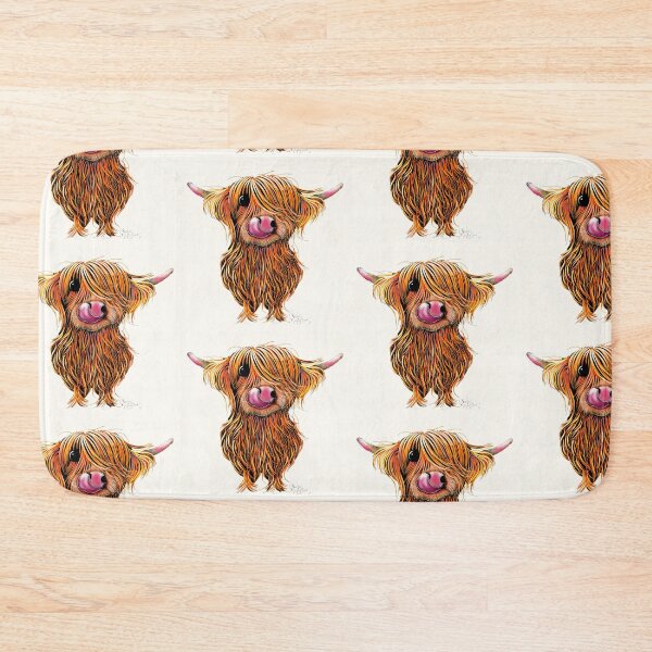 Item preview, HIGHLAND COW ' BuMBLe' BY SHIRLEY MACARTHUR designed and sold by Shirley MacArthur Art.