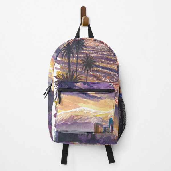 Item preview, Los Angeles Twilight Above Highways Palms and Downtown designed and sold by artshop77.