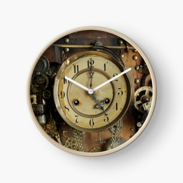 Steampunk ancient gears Clock