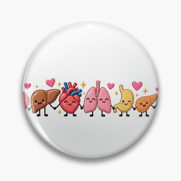 Item preview, Organ Friends Minimalist Anatomy Healthcare Nursing Student  designed and sold by VGAfanatic.