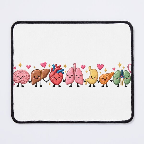 Item preview, Organ Friends Minimalist Anatomy Healthcare Nursing Student  designed and sold by VGAfanatic.