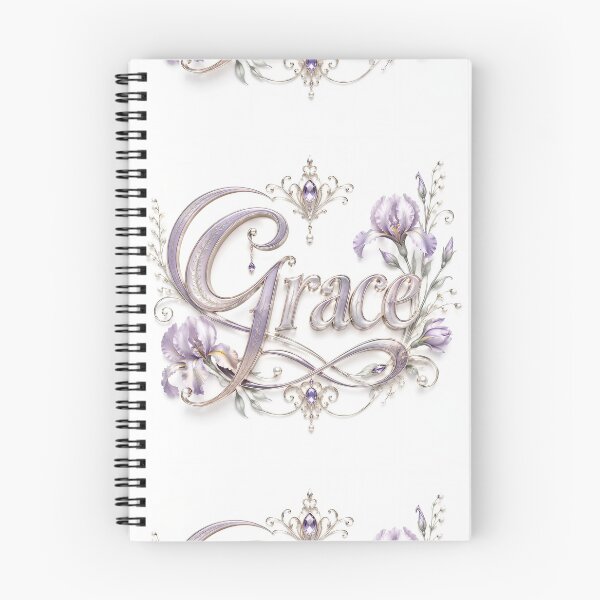 Item preview, Violet Pastel Jewelry​ Grace​ Typography​ designed and sold by Adisak-designs.