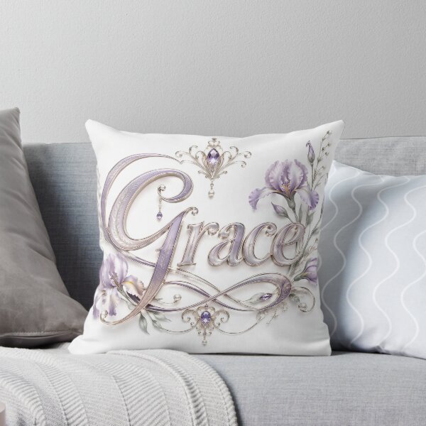 Item preview, Violet Pastel Jewelry​ Grace​ Typography​ designed and sold by Adisak-designs.