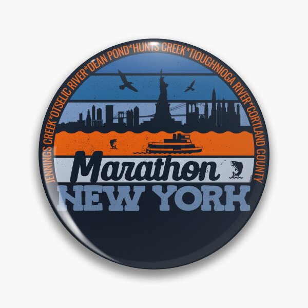 Item preview, Marathon New York Sunset Retro Vintage Local Pride Logo designed and sold by CRHPOD20.