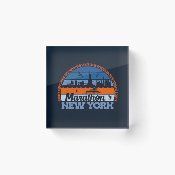 Item preview, Marathon New York Sunset Retro Vintage Local Pride Logo designed and sold by CRHPOD20.