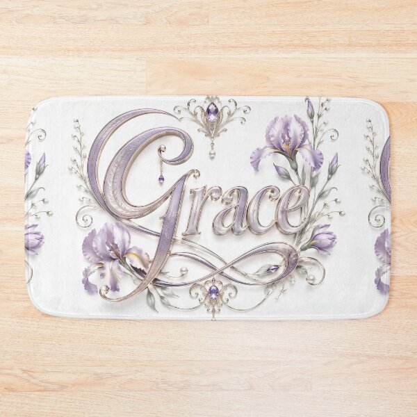 Item preview, Violet Pastel Jewelry​ Grace​ Typography​ designed and sold by Adisak-designs.