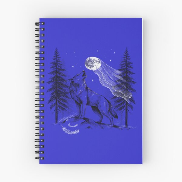 Item preview, Howling Wolf Moon – Gothic Lace Forest Design designed and sold by Midnight Veil Designs.