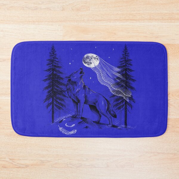 Item preview, Howling Wolf Moon – Gothic Lace Forest Design designed and sold by Midnight Veil Designs.