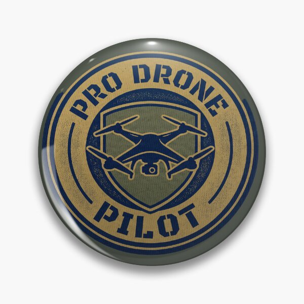 Item preview, Pro Drone Pilot Tactical Patch Emblem Quadcopter Graphic designed and sold by KiwiRider.