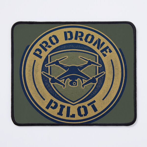 Item preview, Pro Drone Pilot Tactical Patch Emblem Quadcopter Graphic designed and sold by KiwiRider.