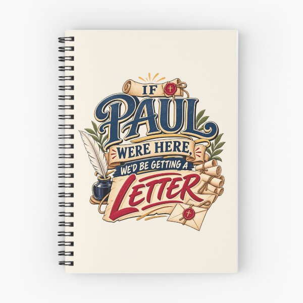 Item preview, If Paul Were Here We'd Be Getting a Letter Christian Faith Humor designed and sold by PunchDrop.