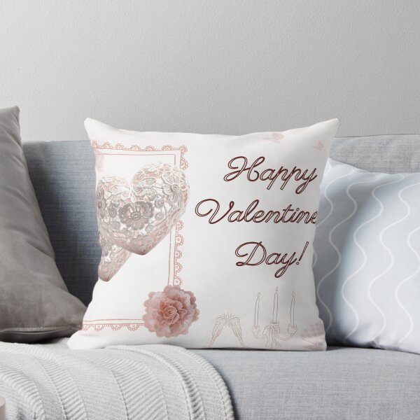 Item preview, Lace hearts Valentine’s Day card designed and sold by Agnisherl.