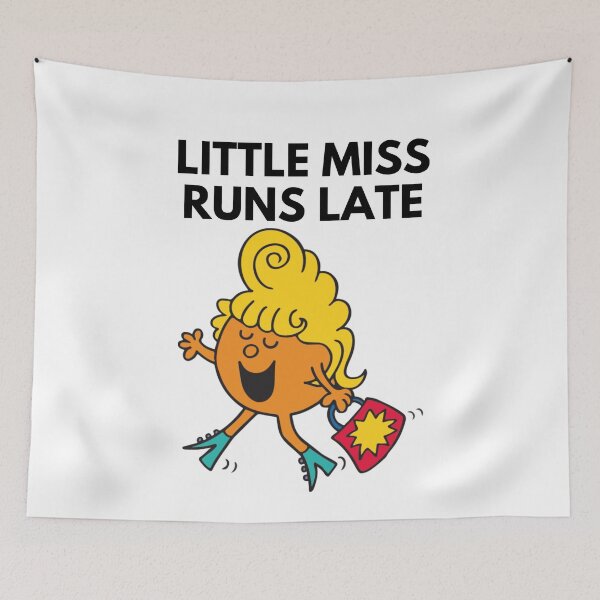 Item preview, Little Miss Runs Late designed and sold by Comfy Creations.
