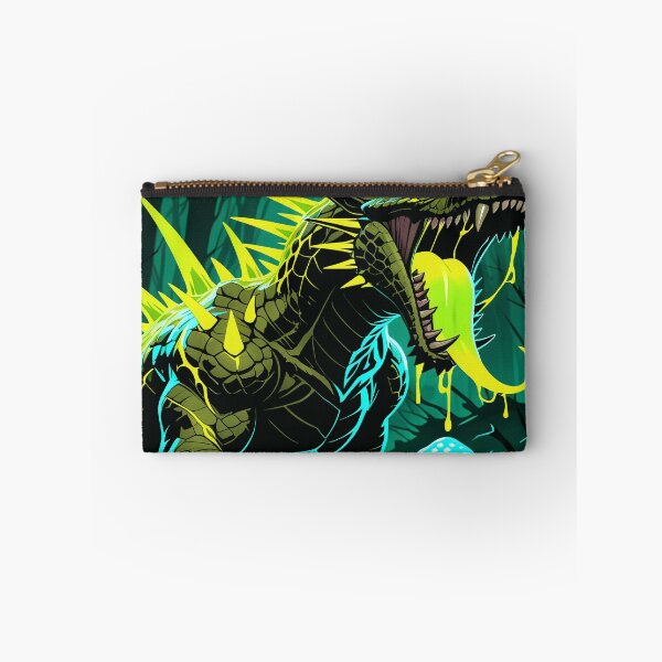 Item preview, Epic 4K Neon Acid Swamp Fantasy Dragon Art designed and sold by Freestyle Prints.