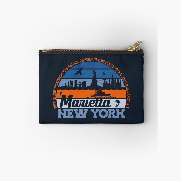 Item preview, Marietta New York Sunset Retro Vintage Local Pride Logo designed and sold by CRHPOD20.