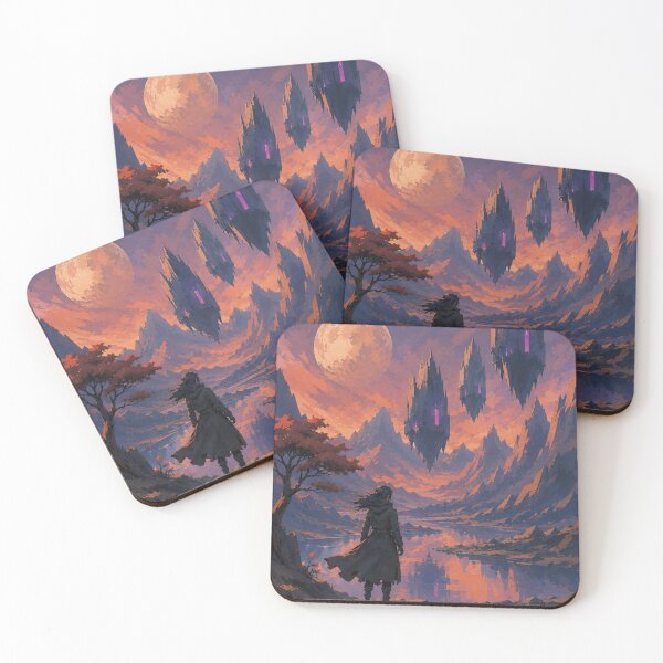 Item preview, Fantasy Moon Castle Landscape designed and sold by NordenPosters.