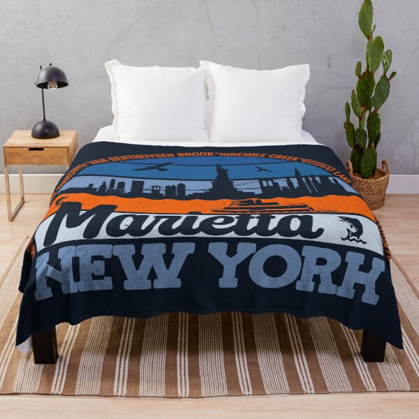 Item preview, Marietta New York Sunset Retro Vintage Local Pride Logo designed and sold by CRHPOD20.