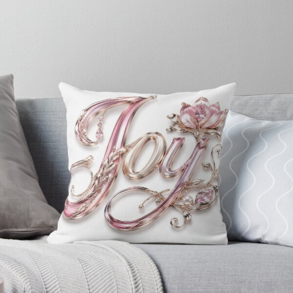 Item preview, Pink 3D Jewelry​ Joy​ Typography​ designed and sold by Adisak-designs.