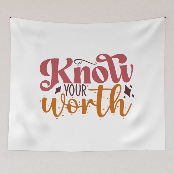 Item preview, Know Your Worth designed and sold by tellit24seven.