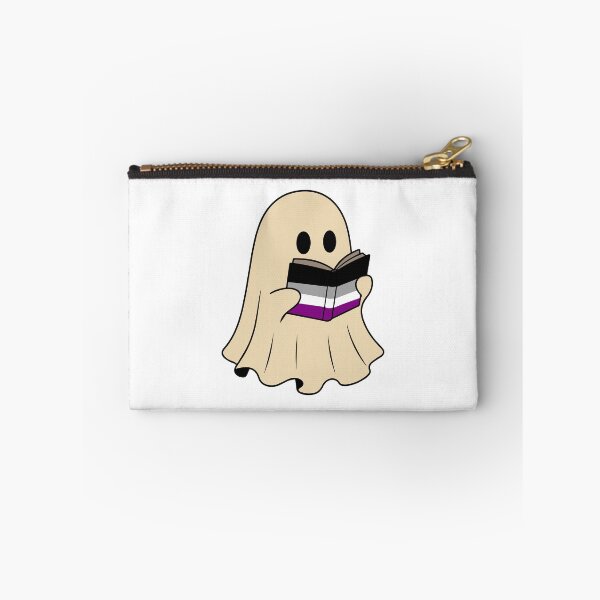 Item preview, Asexual Halloween Ghost Reading Book designed and sold by Cannaxes Studio.