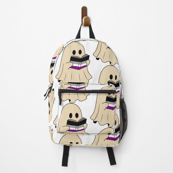 Item preview, Asexual Halloween Ghost Reading Book designed and sold by Cannaxes Studio.
