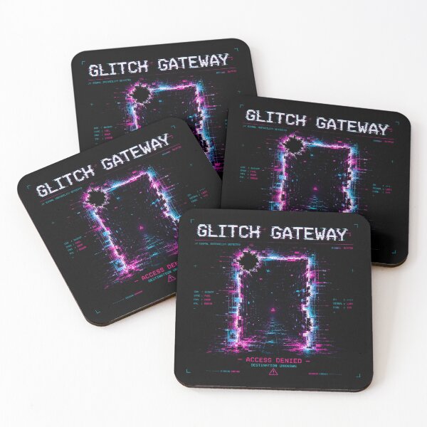 Item preview, Glitch Gateway – Access Denied Digital Portal designed and sold by JupiterGlitchEmpire.