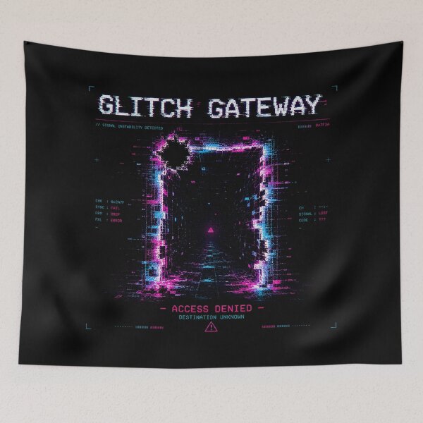 Item preview, Glitch Gateway – Access Denied Digital Portal designed and sold by JupiterGlitchEmpire.
