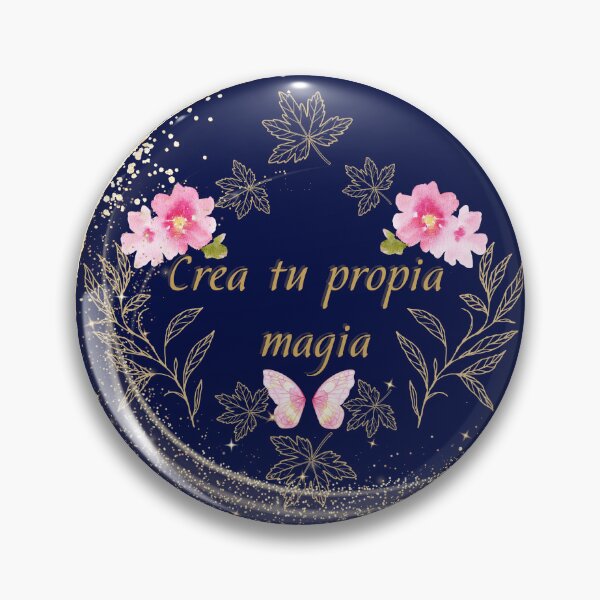 Item preview, Create your own magic - Minimalist gold design with watercolor flowers designed and sold by Diseño que alegran tu día.