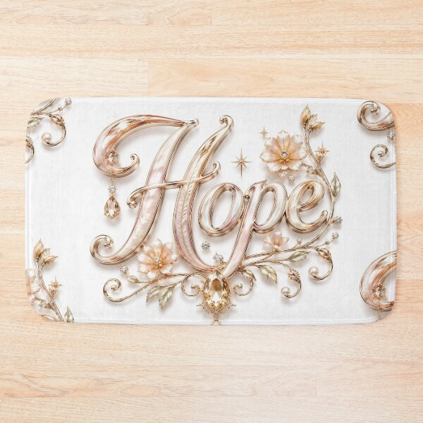 Item preview, 3D Jewelry​ Hope​ Typography​ designed and sold by Adisak-designs.