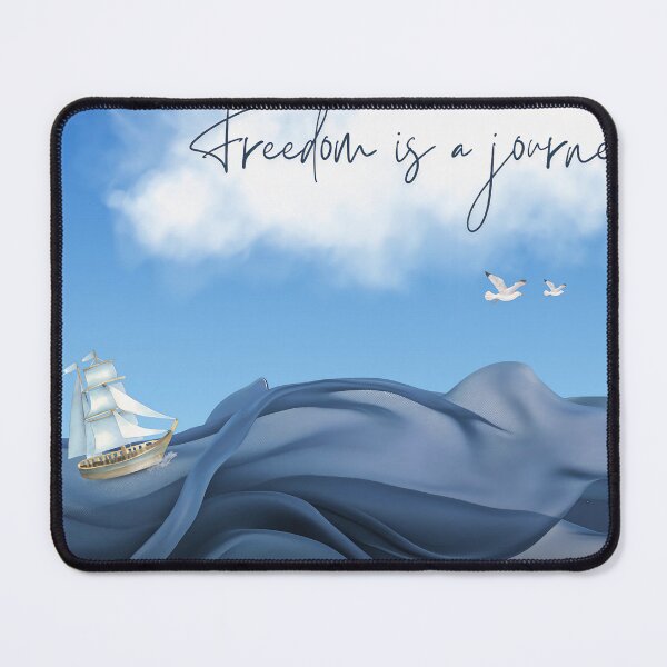 Item preview, Freedom sailing ship illustration designed and sold by Agnisherl.