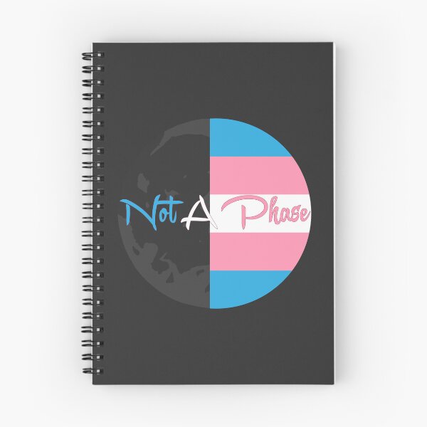 Item preview, Not A Phase Trans Pride Flag Circle Graphic designed and sold by EchoPrint Co..
